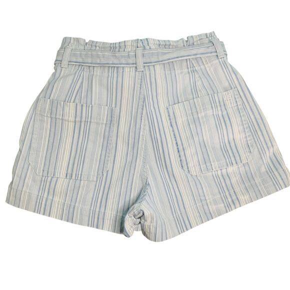 NWT American Eagle Retro Striped Paperbag Mom Shorts Size 2 - Picture 5 of 5